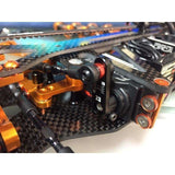 RC Mission Adjustable Servo Horn for Futaba 25 Tooth