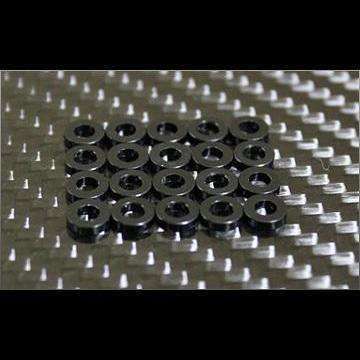 RC MISSION High quality Aluminum shims 20 pcs (BLACK)