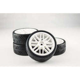 Gravity RC USGT Premounted Spec Racing Tires (White)