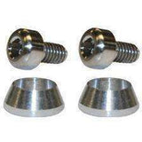 Lunsford LONG Fat Boy Titanium Motor Screws (3mm x 10mm)