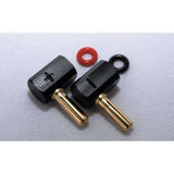 Pro-Spec High AMP Gold Connector L +/- set (4 mm)