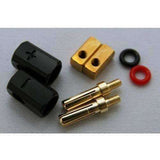 Pro-Spec High AMP Gold Connector L +/- set (4 mm)