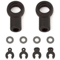 RC12R6 Arm Eyelets and Caster Clips