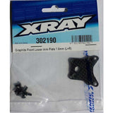 XRAY T4 '14 Graphite Front Lower Arm Plate 1.6MM (2)