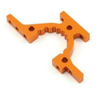 XRAY T4 Alu Front/Rear Lower Adjustment Bulkhead - Orange