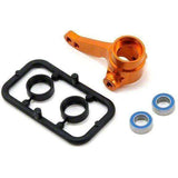 XRAY T4 Alu Steering Block With Bearings - Orange