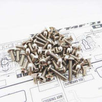 Hiro Seiko XRAY T4F'21 Titanium Hex Socket Screw Set