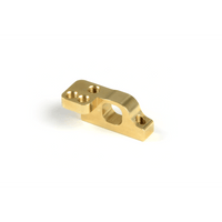 XRAY BRASS LOWER 2-PIECE SUSPENSION HOLDER FOR ARS - LEFT