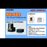 Sanwa RX-492 Waterproof Telemetry Receiver w/Internal Antenna