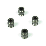 Tekno RC - Pivot Balls (6.8mm, flanged, outside camber, aluminum, 4pcs)