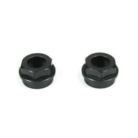 Tekno RC - Shock Cartridge Caps (aluminum, gun metal anodized, 2pcs)