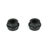 Tekno RC - Shock Cartridge Caps (aluminum, gun metal anodized, 2pcs)