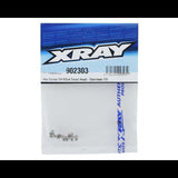 XRAY HEX SCREW SH M3X4 SMALL HEAD - STAINLESS (10)