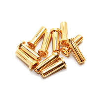 MACLAN MAX CURRENT 5MM GOLD BULLET CONNECTORS (10 PCS)