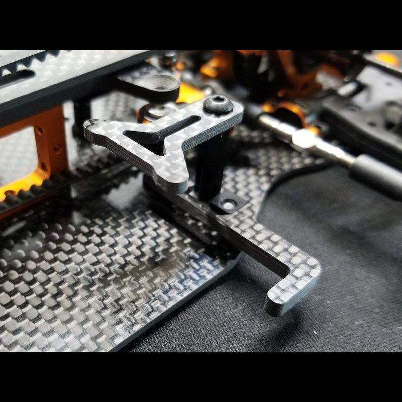 Vigor RC Multi Carbon Battery Mount For Xray T4 series