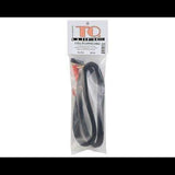 TQ Wire Strain Relief 2S Charge Cable w/4mm & 5mm Bullet Connector (2')