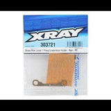XRAY T4 Brass Rear/Rear Lower 1-Piece Suspension Holder